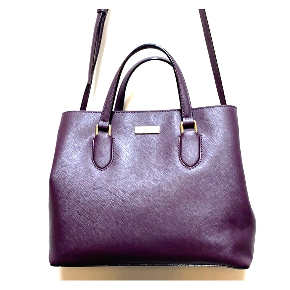 Kate Spade satchel Plum Excellent condition